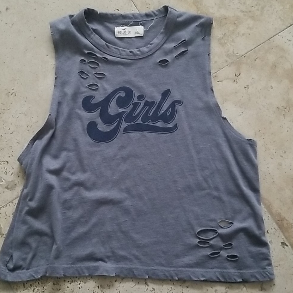 Girls hollister tank top